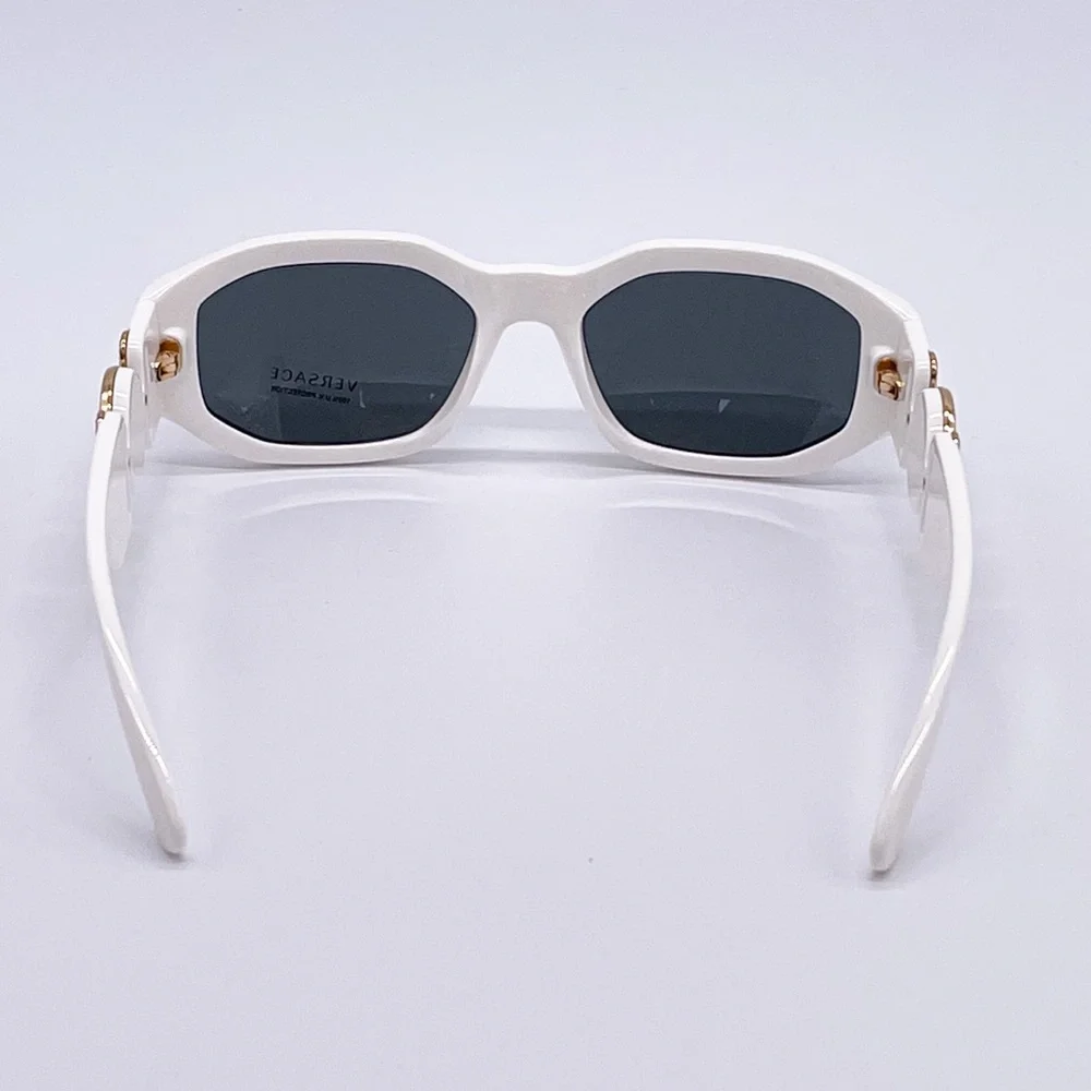 NEW VE4361 VERSACE MEDUSA VE 4361 401/87 WHITE SUNGLASSES MOD 4361